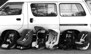 6 brands of child safety seat.