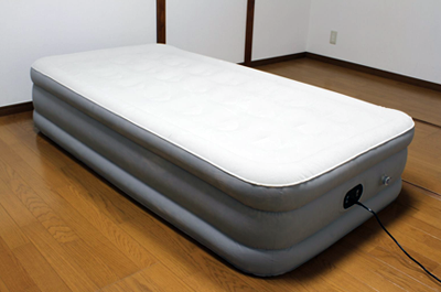 Photo of a general air bed filled with air