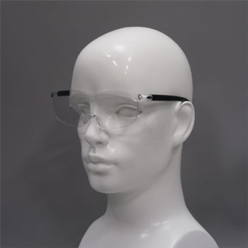 眼鏡のように着用して両手が自由に使えるタイプの拡大鏡一例